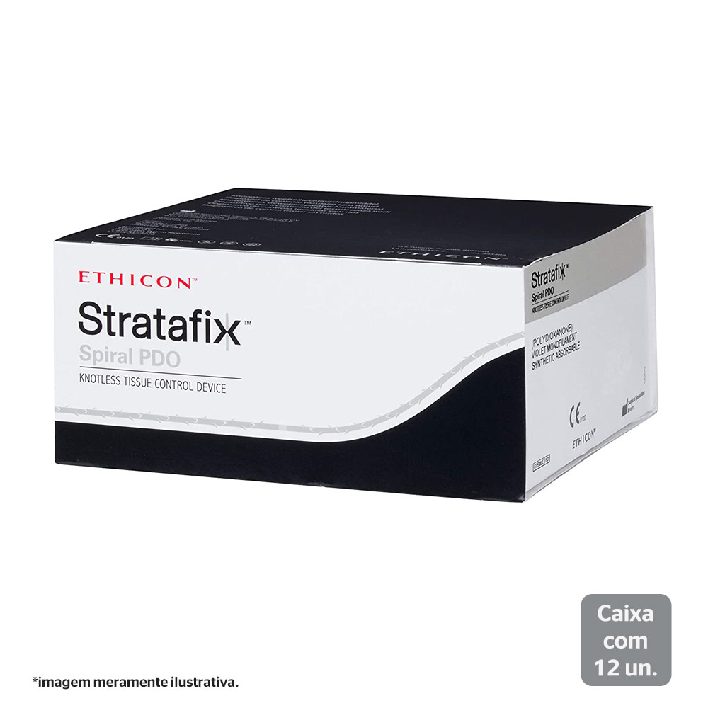 SXPD2B408 | Fio de sutura Stratafix PDO Bi-direcional Violeta 24 x 24 2-0 36,4 mm 1/2